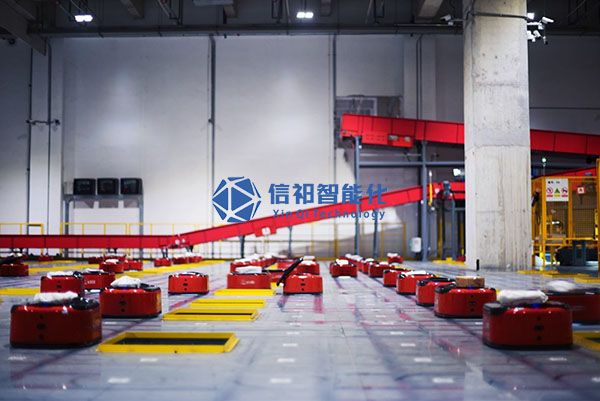 综合布线系统支撑了传输工控系统，AGV车无线网络链接，视觉扫描等系统